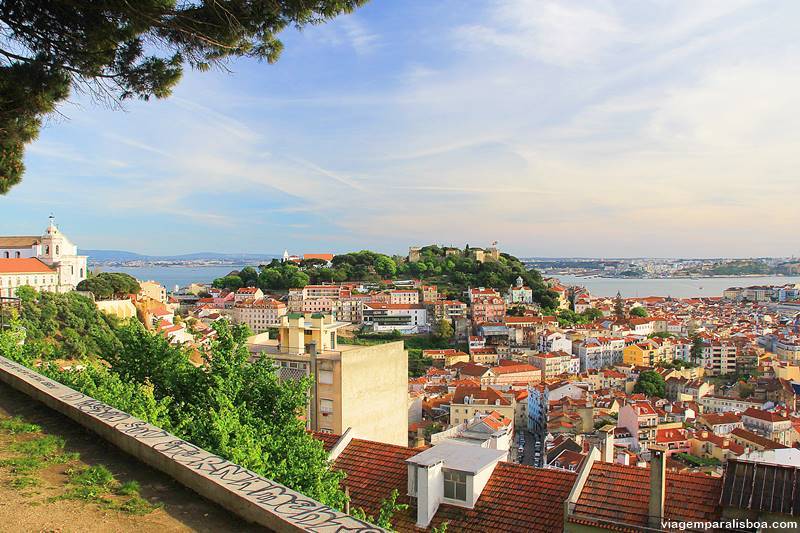 miradouros de Lisboa nossa senhora do monte