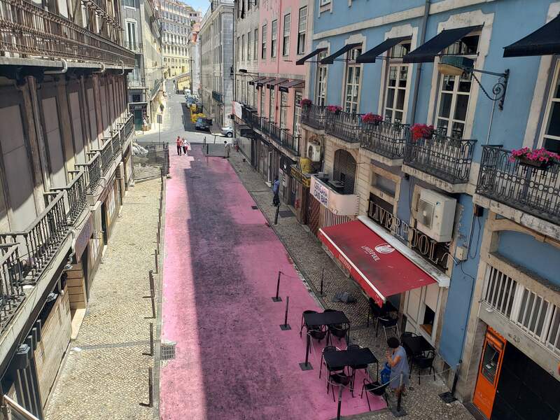 Rua Rosa em Lisboa